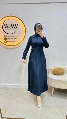 1 AL 1 BEDAVA - Piliseli Elbise - 12