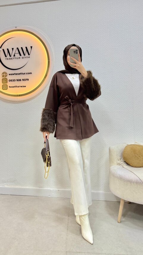 1 AL 1 BEDAVA - Pony Ceket - 5