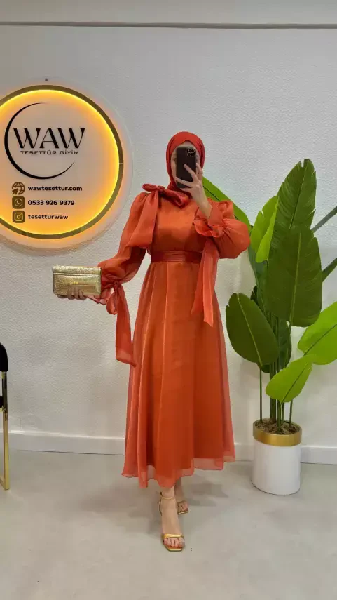 1 AL 1 BEDAVA - Prenses Elbise - 11