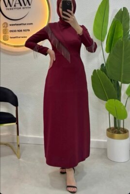 Reina Abiye Bordo