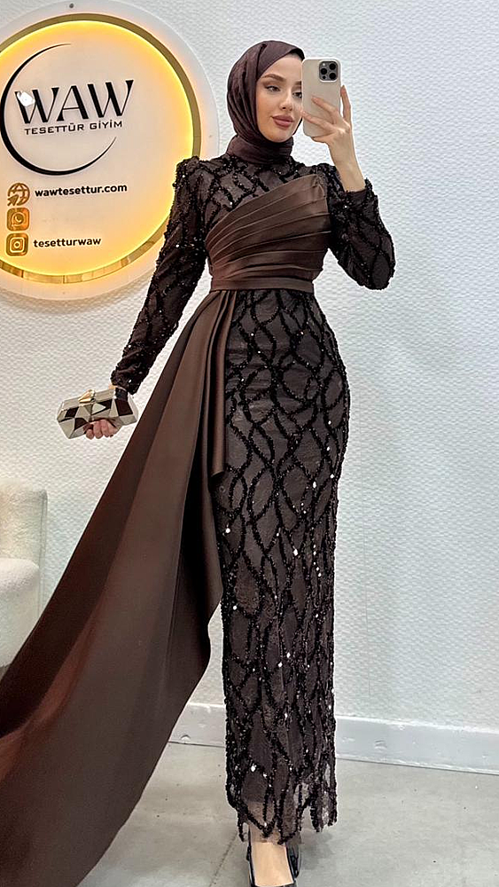 Rihanna Abiye - Waw Tesettür