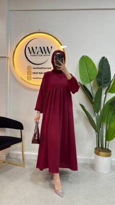 Robalı Elbise - Waw Tesettür