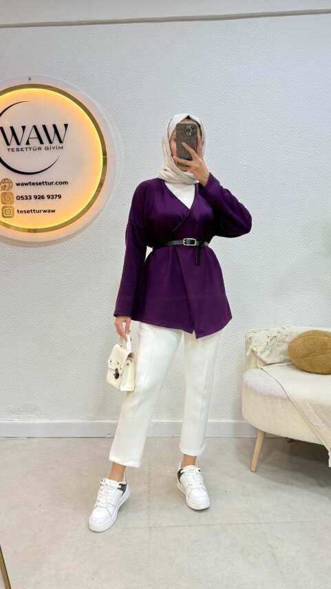 1 AL 1 BEDAVA - Scuba Ceket - 5