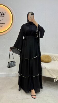 1 AL 1 BEDAVA - Şifon Abaya - Waw Tesettür