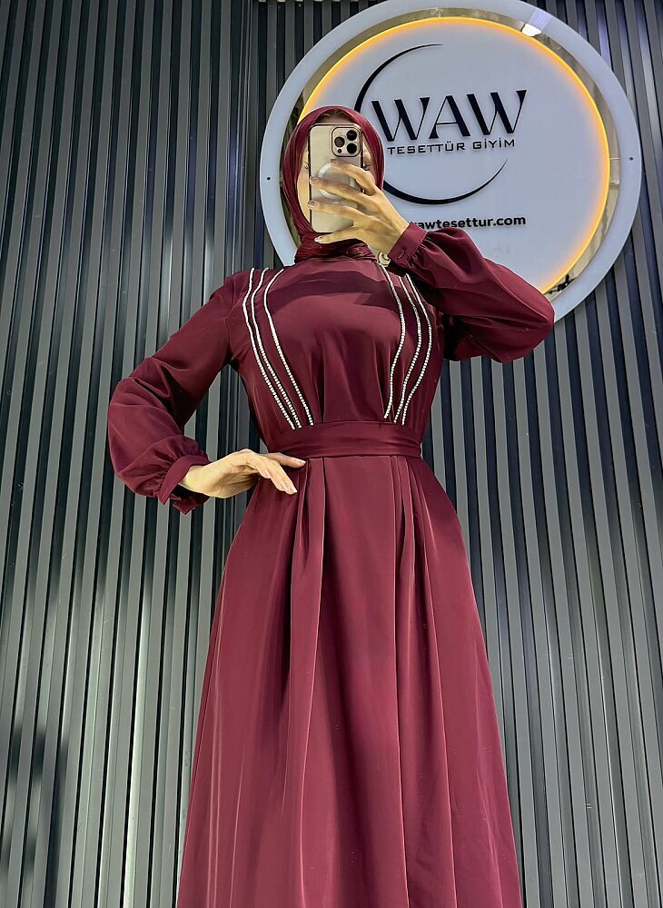 Şifon Abaya - 5