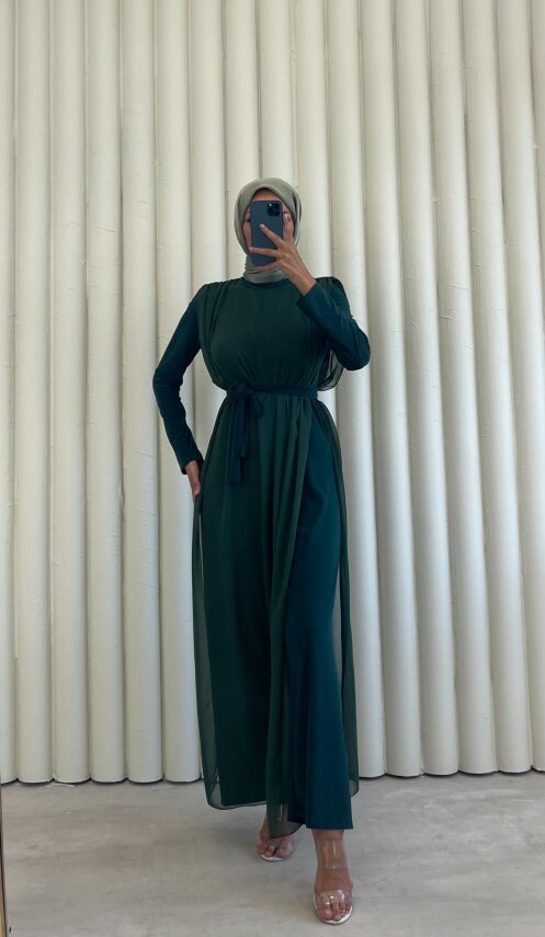 1 AL 1 BEDAVA - Şifon Tulum - Şal Hediyeli - 7