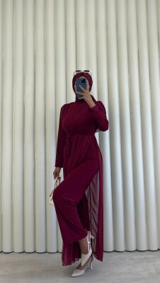 Şifon Tulum - Şal Hediyeli - 6