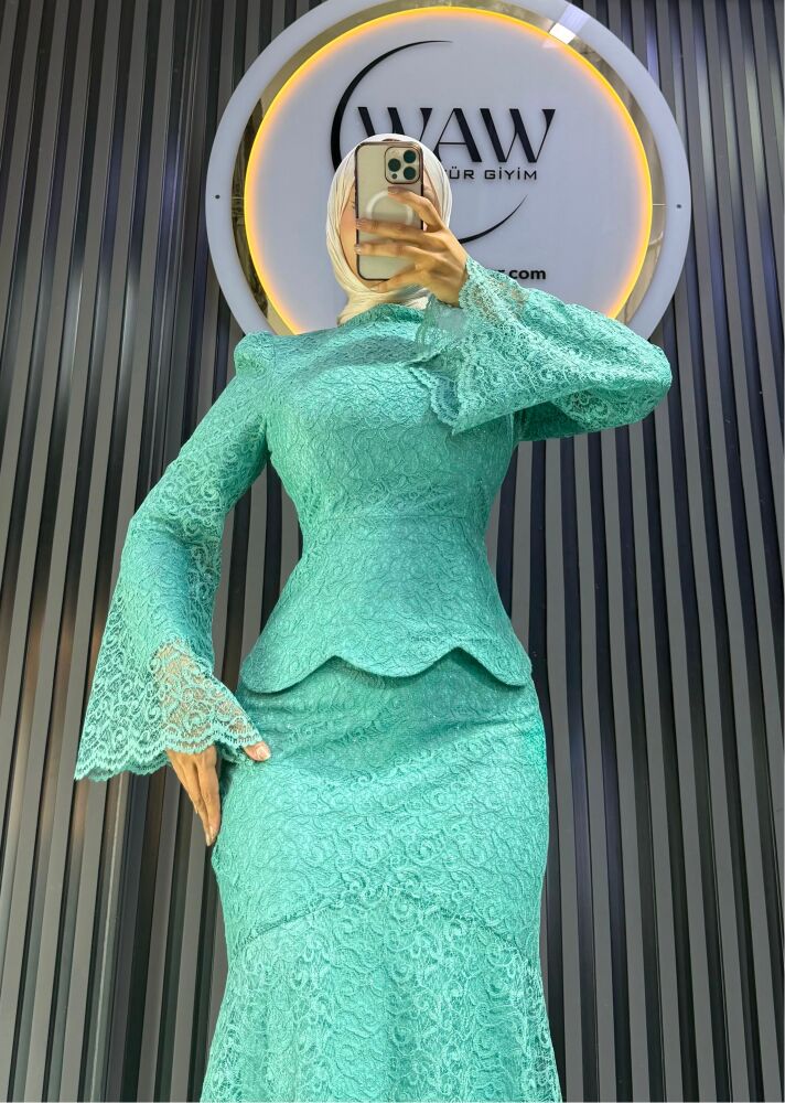 Simli Dantel Takım - 2