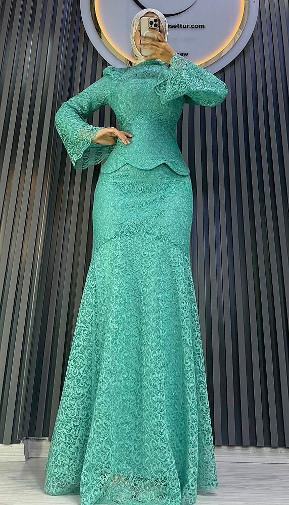 Simli Dantel Takım - 1