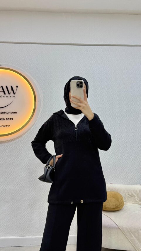 1 AL 1 BEDAVA - Simli Eşofman Takımı - 8