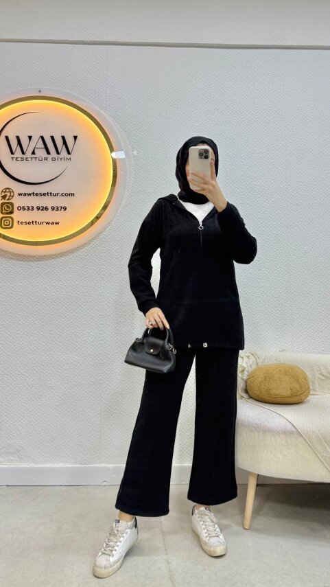 1 AL 1 BEDAVA - Simli Eşofman Takımı - 7