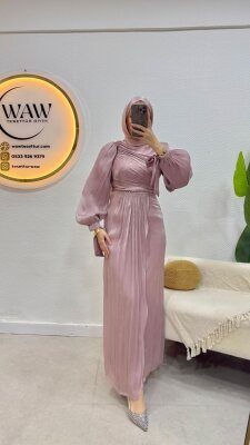 Sofia Elbise - Yırtık - Waw Tesettür