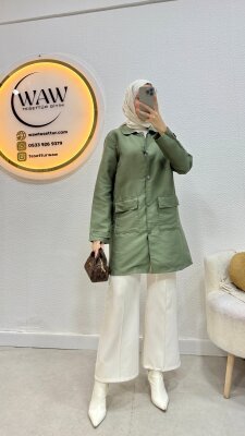 Su İtici Özellikli Kap - Waw Tesettür