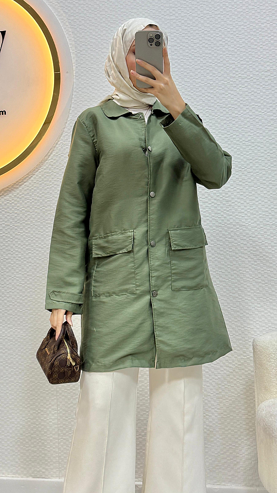 Su İtici Özellikli Kap - Waw Tesettür