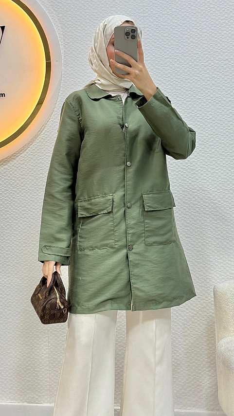 Su İtici Özellikli Kap - Waw Tesettür