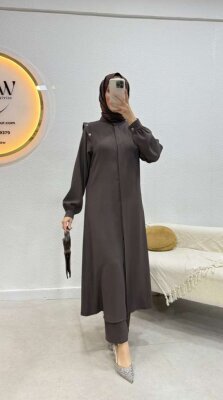 Tam boy Takım - Waw Tesettür