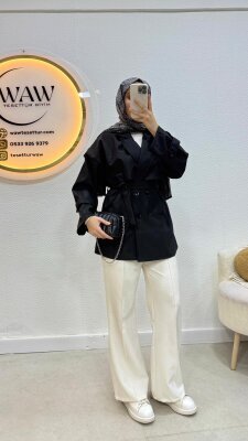 1 AL 1 BEDAVA - Tarz Trençkot - Waw Tesettür