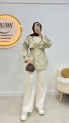 1 AL 1 BEDAVA - Tarz Trençkot - 6