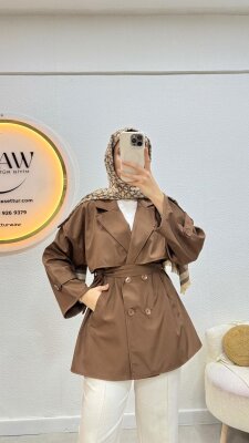 1 AL 1 BEDAVA - Tarz Trençkot - 14