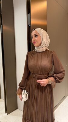 Tül Elbise - Şal Hediyeli - 3