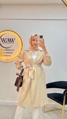 Umay Trençkot - Waw Tesettür