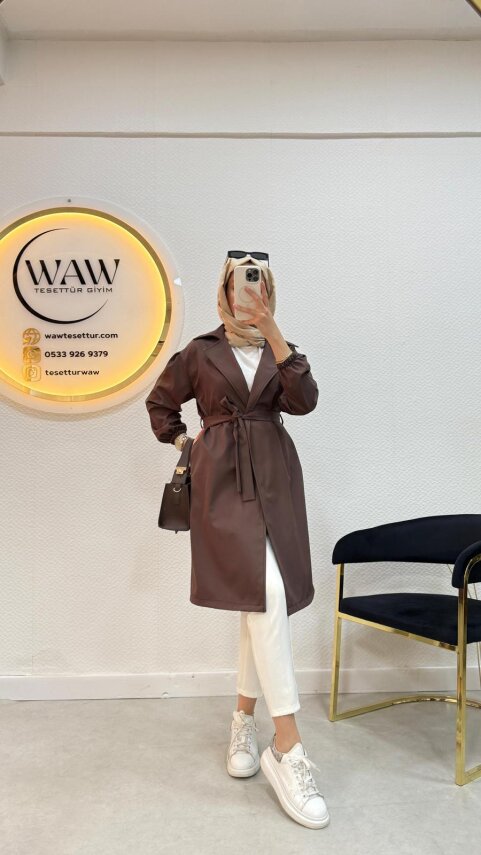 Umay Trençkot - Waw Tesettür