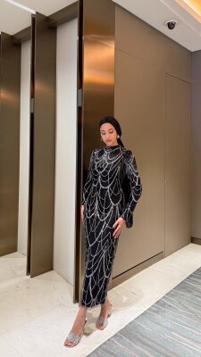 Venüs Abiye Elbise - Waw Tesettür