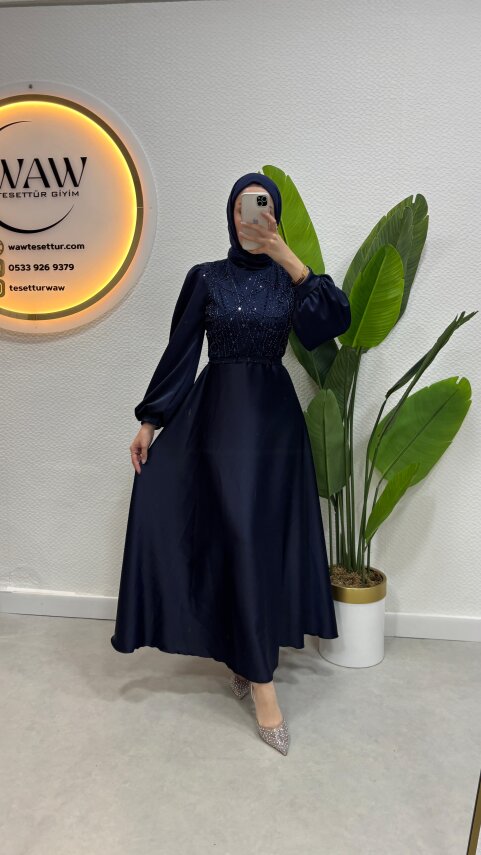 Viral Abiye - Şal Hediyeli - 1