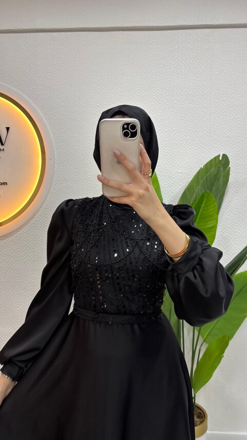 Viral Abiye - Şal Hediyeli - 7