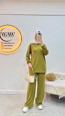 Yazgı Takım - Şal Hediyeli - Waw Tesettür