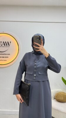 1 AL 1 BEDAVA - Yelekli Takım - Waw Tesettür