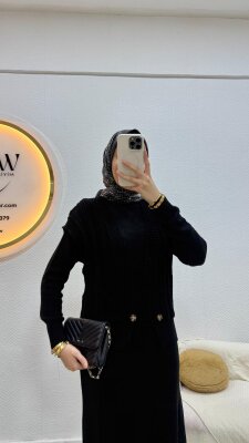 1 AL 1 BEDAVA - Yelekli Triko Takım - 9