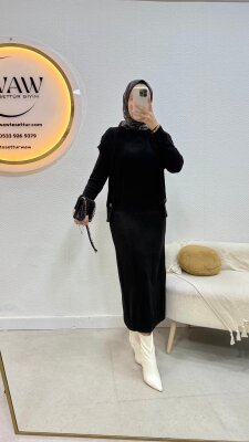 1 AL 1 BEDAVA - Yelekli Triko Takım - 10