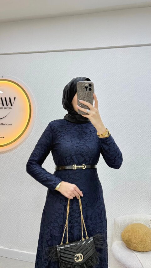 Yosun Abiye Elbise - 8